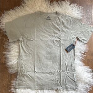 ROARK, made to fade tee, washed grey, sz L, BRAND NEW WITH TAGS